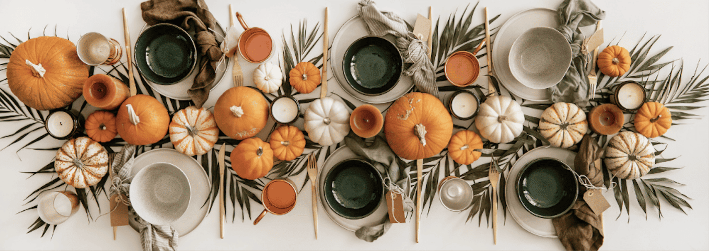 natural table decor